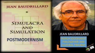 JEAN BAUDRILLARD  SIMULACRA AND SIMULATION  POSTMODERNISM  IN HINDI [upl. by Hermann]