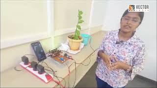 Smart Irrigation System Using ARM LPC 2129 Micro Controller  Sridevi  V24CE1S16  VECTOR INDIA [upl. by Bree]