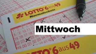 Lottozahlen  Lotto Ziehung vom Mittwoch 13122017 [upl. by Aelaza]