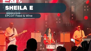 Sheila E Performing Live at EPCOT  Food amp Wine  Eat to the Beat 2023 [upl. by Ailssa]