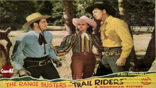 Trail Riders 1942  Full Movie  Range Busters  John King  Dusty Sharpe [upl. by Leroi877]