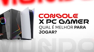 É melhor jogar no CONSOLE OU NO PC GAMER Descubra o ideal para você [upl. by Seditsira]