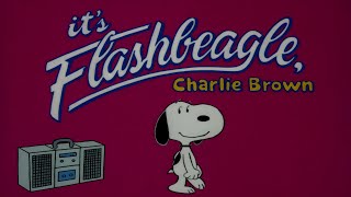 Its Flashbeagle Charlie Brown 1984 Snoopy dance scene 4K HDR [upl. by Olinad]