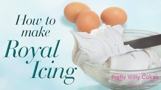 How to Make Royal Icing [upl. by Silma]