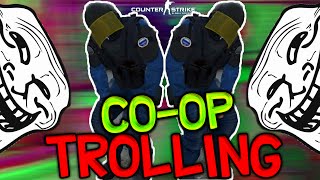 TROLLING BODIL40  DIFFICULTY TOO HARD  CS GO COOP TROLLING  COUNTER STRIKE COOP Funny Moments [upl. by Rhys]