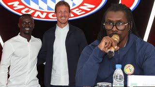 ALIOU CISSÉ amp NAGELSMANN se prononcent sur la Blessure de SADIO MANE  Enrique zappe Ramos sur [upl. by Kirch]