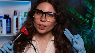 ASMR Extremely Detailed CRANIAL NERVE EXAM  Medical Roleplay Ear Exam Hearing Test Eye Exam [upl. by Jareb769]