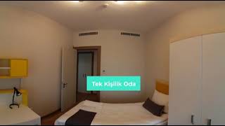 Republika Maslak Oda Turu  Tek Kişilik Oda  Single Room [upl. by Emmett452]