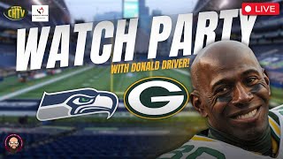 2024 CHTV Watch Party Green Bay Packers vs Seattle Seahawks with special guest Donald Driver [upl. by Sexela]