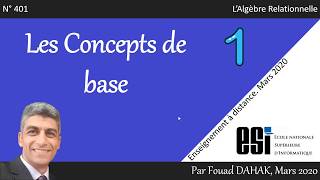 Algèbre Relationnelle  Concepts de base [upl. by Amena]