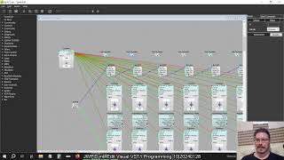 Finishing Up The Linked 10 Band EQ Equalizers 3JWPSynthEdit Visual VSTi Programming 1020240128 [upl. by Mattland]