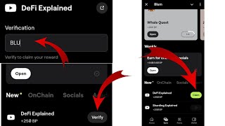 DeFi Explained verify code  Blum verification code  Blumverifycode  khpalwakurmar [upl. by Coco382]