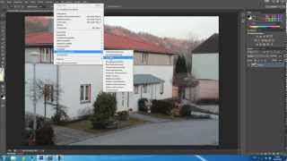 Photoshop Tutorial 6 Tilt Shift German  Deutsch [upl. by Mann]