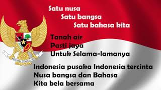 Lagu Nasional  Satu Nusa Satu Bangsa [upl. by Aynahs]