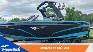 2023 Tigé Z3 Wake Boat Tour SkipperBuds [upl. by Lanod815]