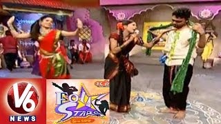 Telangana Special Folk Songs  Folk Star Dhoom Thadaka 15  V6 News [upl. by Landers]