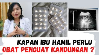 Obat Penguat Kandungan Awal Hamil Mencegah Keguguran  Kapan Harus diminum [upl. by Kcirdek]