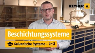 Galvanische Systeme ZinkNickel ZnNi – REYHER Videoschulung Beschichtungssysteme [upl. by Asereht51]