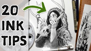 20 INK Tips for BEGINNERS [upl. by Sivrup]