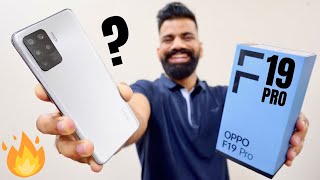 OPPO F19 Pro Unboxing amp First Look  AI Color Portrait Video  AMOLED  30W VOOC 40🔥🔥🔥 [upl. by Murtha884]