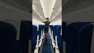 Cabin Crew Interview ✈️ flying interview career airbus aviation cabincrew fy indigo apply [upl. by Hniv991]