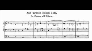 JS Bach  BWV 744  Auf meinen lieben Gott [upl. by Olva]