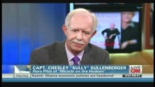 Chesley quotSullyquot Sullenberger quotMaking a Differencequot Interview with Brooke Baldwin May 17 2012 [upl. by Polard443]