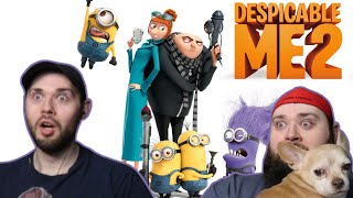 DESPICABLE ME 2 2013 TWIN BROTHERS FIRST TIME WATCHING MOVIE REACTION [upl. by Nataniel129]