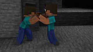 Steve vs Herobrine  Minecraft [upl. by Ysteb]