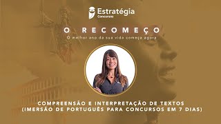 Imersão de Português Compreensão e interpretação de textos [upl. by Elum84]