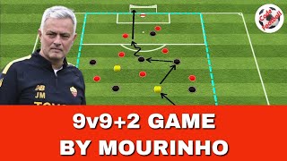 9v92 game by Jose Mourinho [upl. by Huberman]