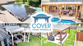 Upgrade Your Pergola With Our Premium Cover Systems  Cover Your Pergola [upl. by Chobot563]