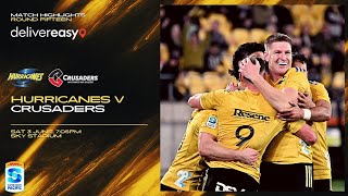 Super Rugby Pacific  RD15 Hurricanes v Crusaders  Highlights [upl. by Seften]