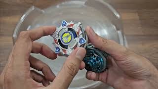 Wolborg Vs king of darkness Zeus beyblade battle [upl. by Radnaskela]