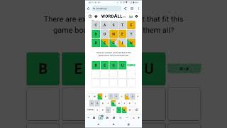 Find ALL the Wordle answers WordALL puzzle for 27 Sep 24 words speedsolving [upl. by Layne]