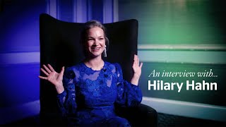 Hilary Hahn an interview with Gramophones Recording of the Year Award winner [upl. by Bithia]