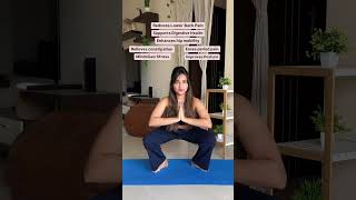 Malasana or Yogi Squat  Improve Flexibility and Relieve Discomfort [upl. by Oric913]