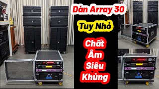 Nhỏ Mà Chất Âm QÚA KHỦNG Dàn Nhạc Sống Array 30 Cao Cấp MN5250 LH 0932669768 Minh Triết Audio [upl. by Rossi178]