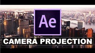 Camera Projection  After Effects  4K [upl. by Joo]