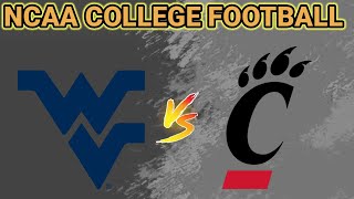 West Virginia Mountaineers vs Cincinnati Bearcats  2024 NCAA College Football Live Score [upl. by Eicyaj]