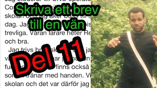 Skriva ett brev en vän och berätta om din skola [upl. by Sieber]