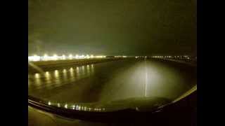 Night Landing in Erbil International Airport [upl. by Howe]