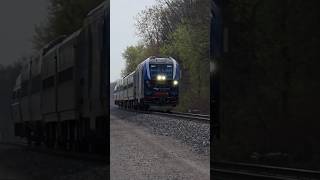 Amtrak 353 with leader 4622 RAMS past on the Michigan Line trains amtrak diesel michigan trains [upl. by Rosana]