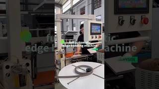 fully automatic edge banding machine！ woodworkingmachines woodfurnituremakingmachine woodworking [upl. by Nacim429]