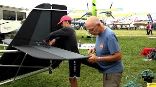 Aerolite 103 Build at Oshkosh 2019 [upl. by Ennirak]