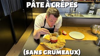 RECETTE DE NORBERT  PÂTE À CRÊPES SANS GRUMEAUX [upl. by Kelley]