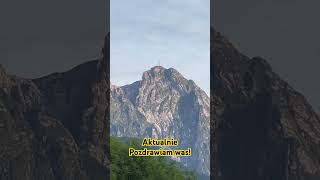 giewont zakopane aktualnie góry górale [upl. by Ysac]