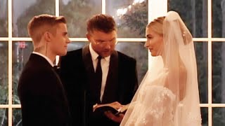 Inside Justin and Hailey Biebers Wedding Watch NeverBeforeSeen Moments [upl. by Naryk]