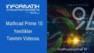 İleri Mühendislik Hesaplama Çözümü Mathcad Prime 10 ile Tanışın [upl. by Tiram184]