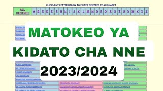 Matokeo Ya KIDATO CHA NNE 20232024  NECTA Form Four Results 20232024  CSEE [upl. by Ahtabat664]